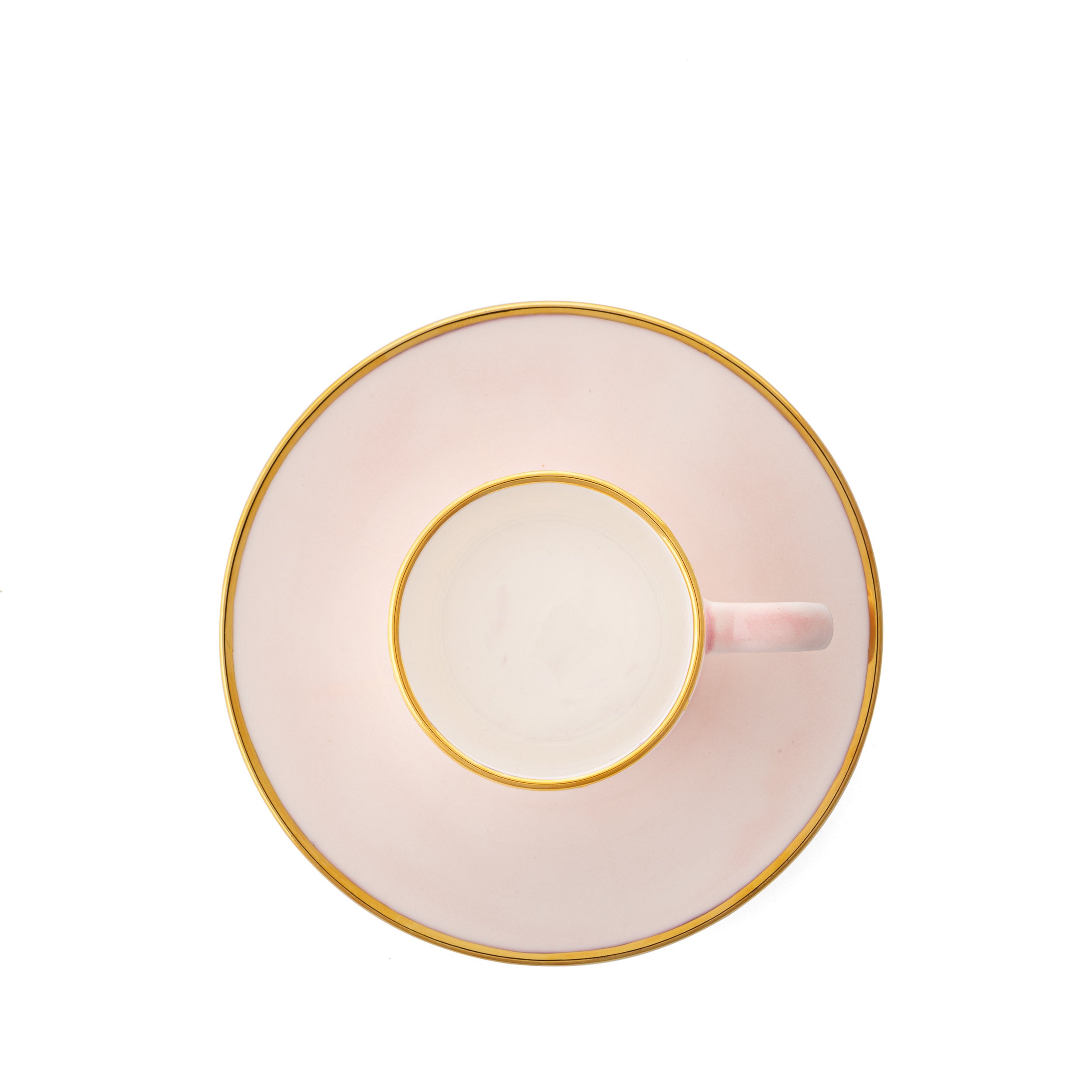 Alpine Pink Coffee Cup & Saucer