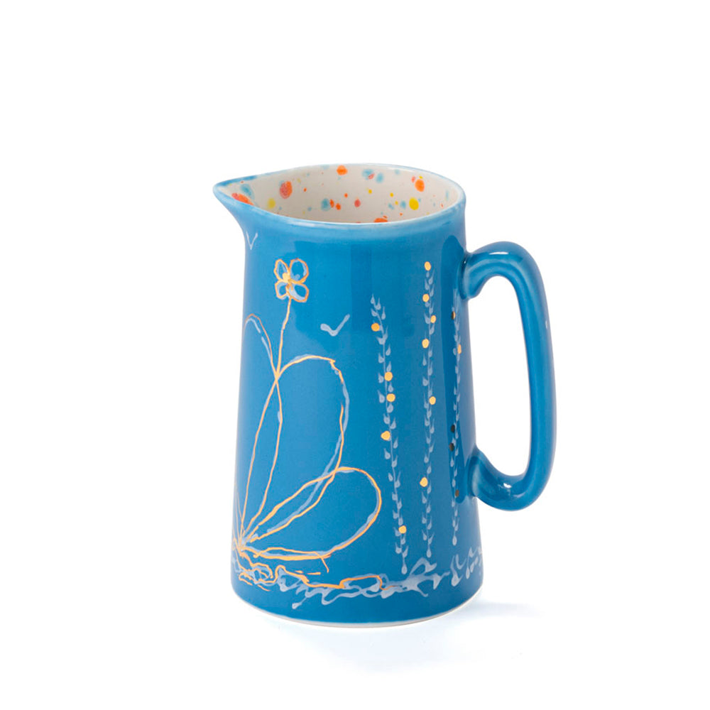Landscape Blue Vase