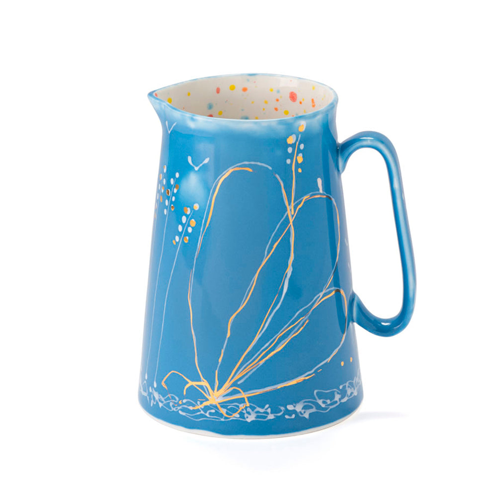 Landscape Blue Vase