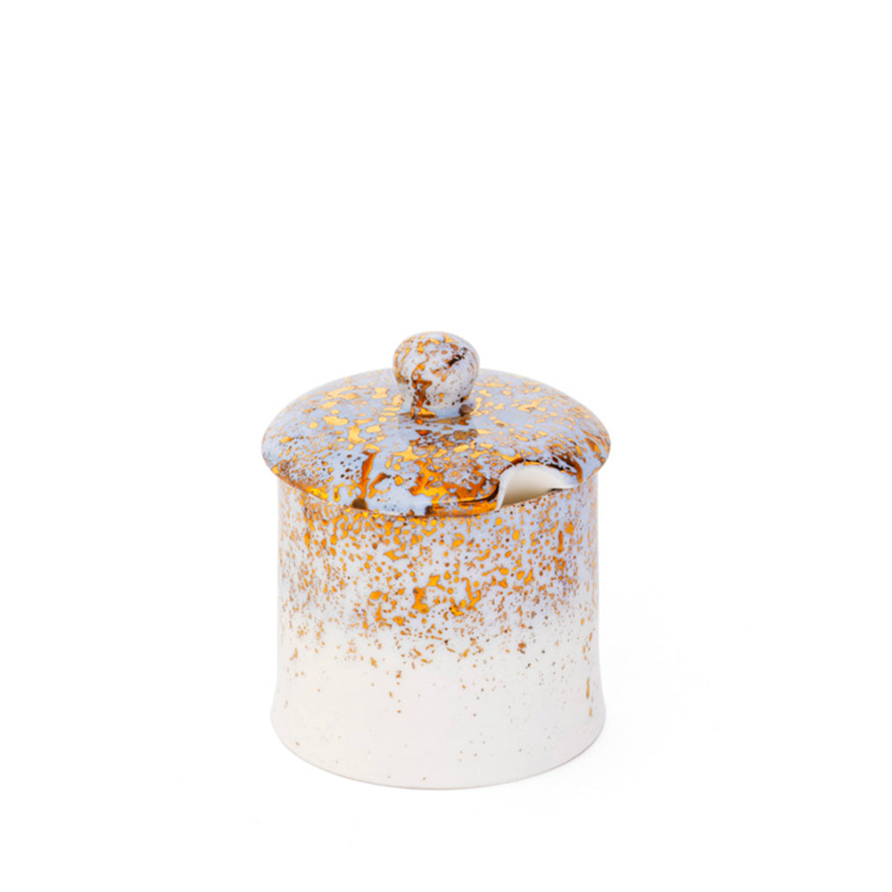 Barattolo con coperchio Golden Ash Blue