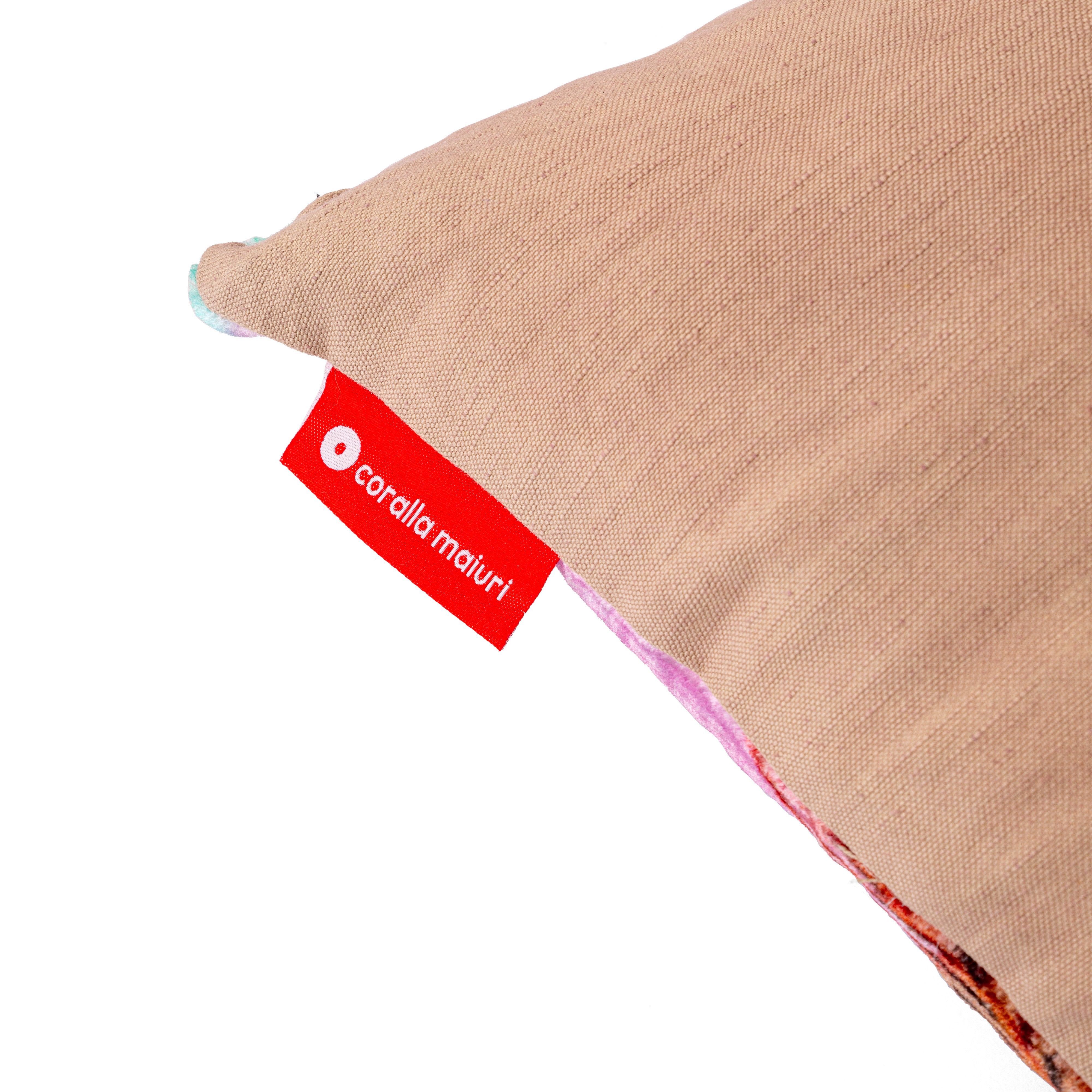 Blue Cow Cushion
