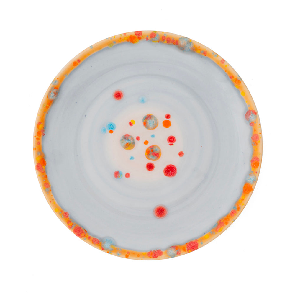 Piatto da dessert Murrine Gray