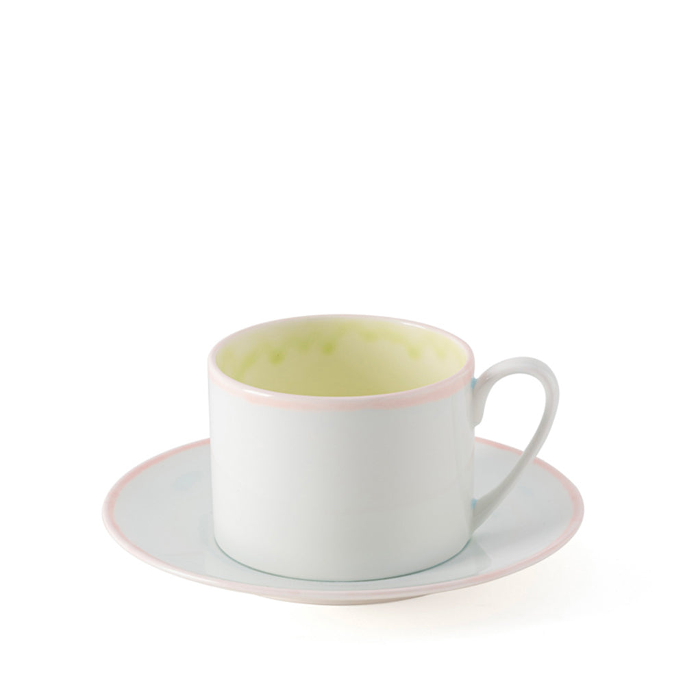 Tazza da tè Murrine green
