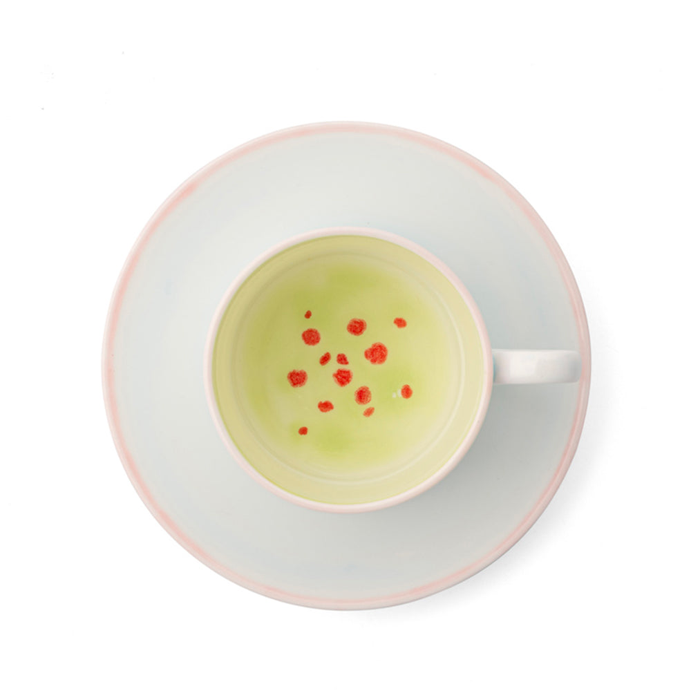 Tazza da tè Murrine green