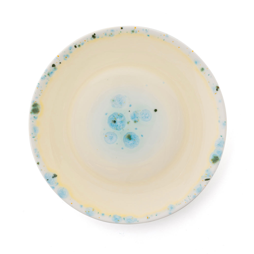 Murrine Yellow Soup Coupe Plate