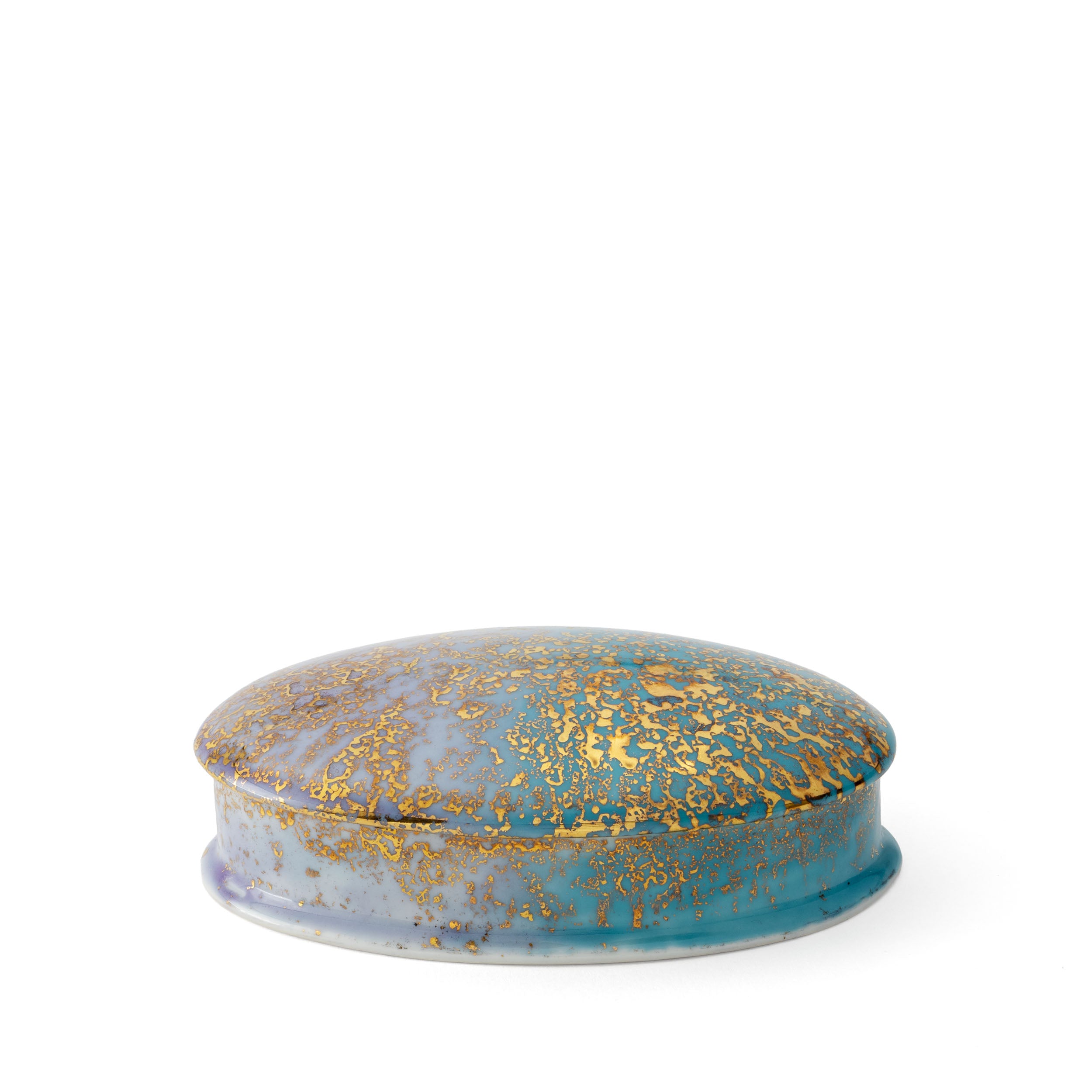 Artemis Purple Blue Small Oval Box