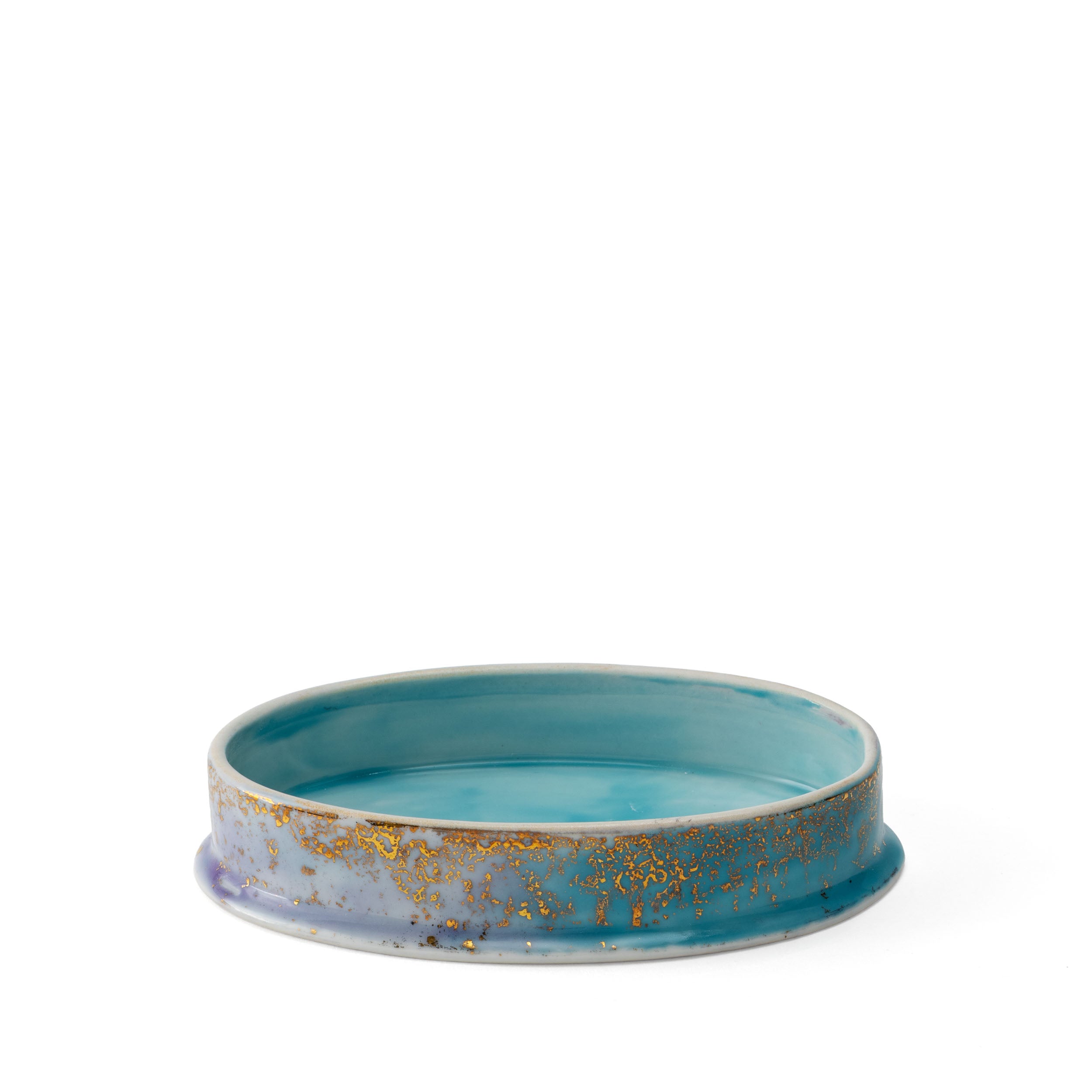 Artemis Purple Blue Small Oval Box