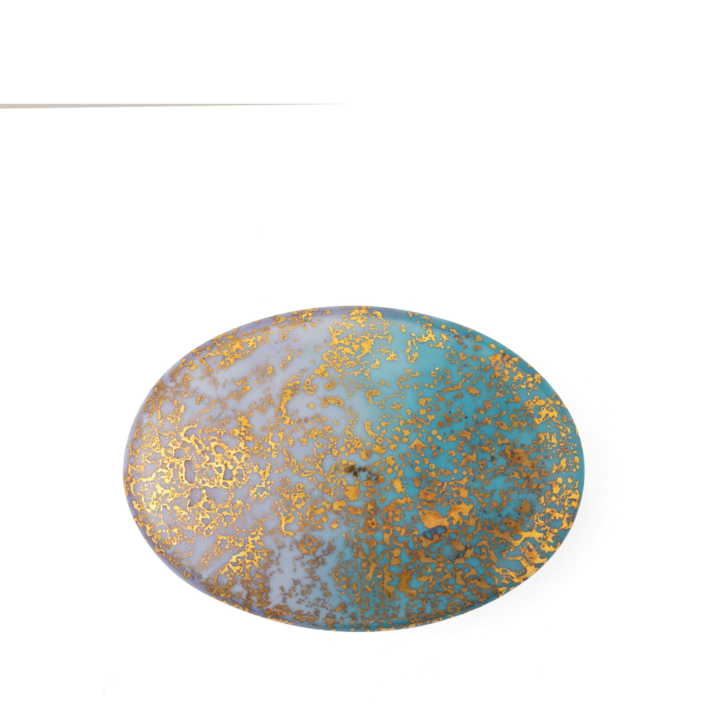 Artemis Purple Blue Small Oval Box