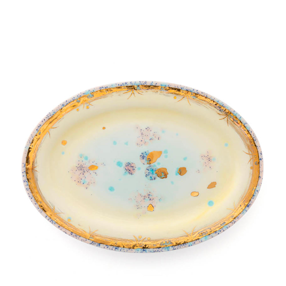 Paolina Oval Rim Platter