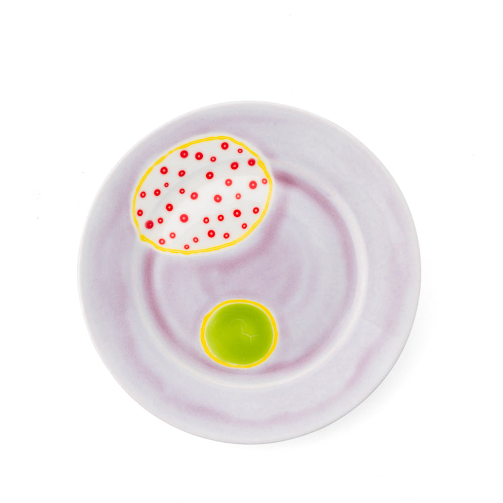 Plum Bread Rim Plate