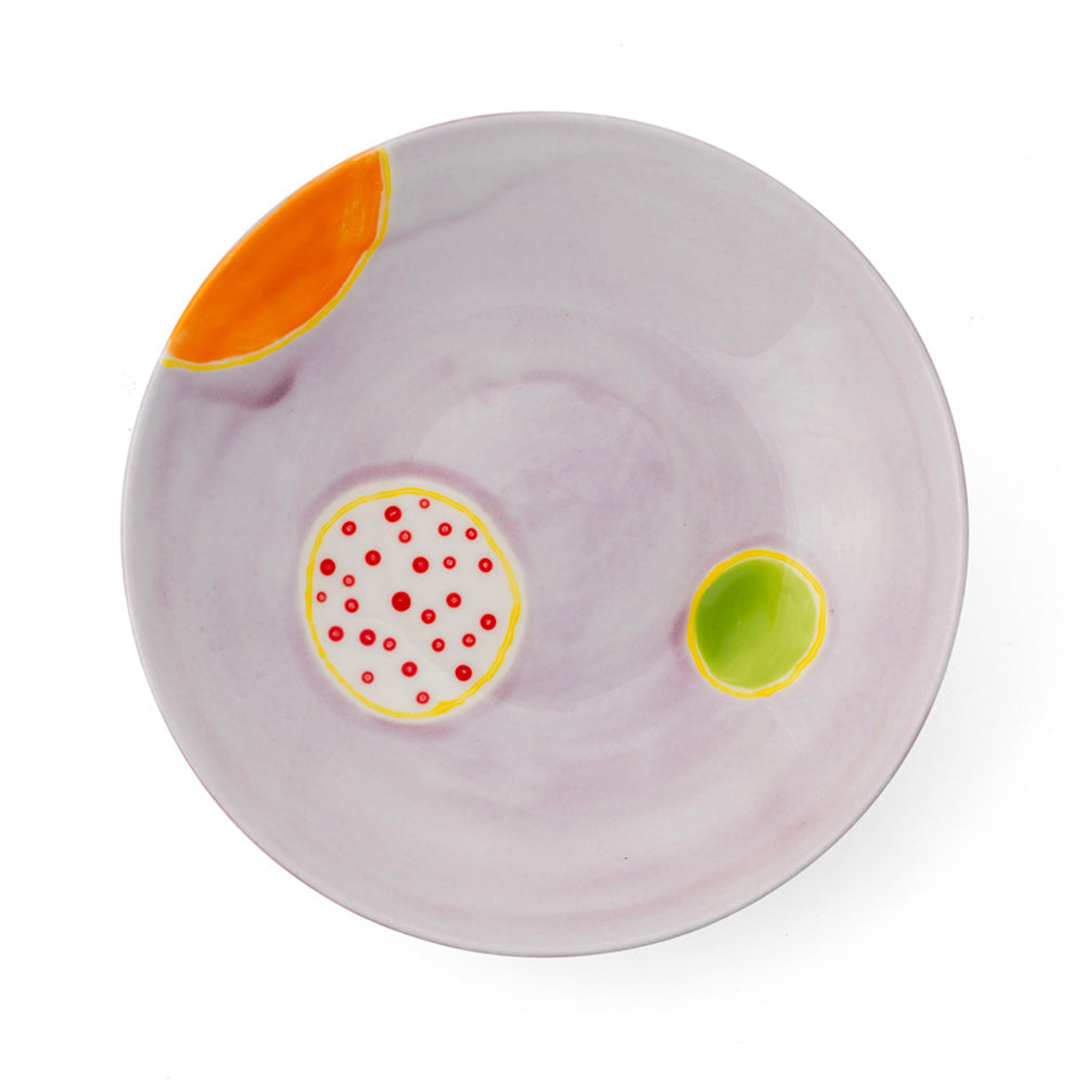 Plum Soup Coupe Plate