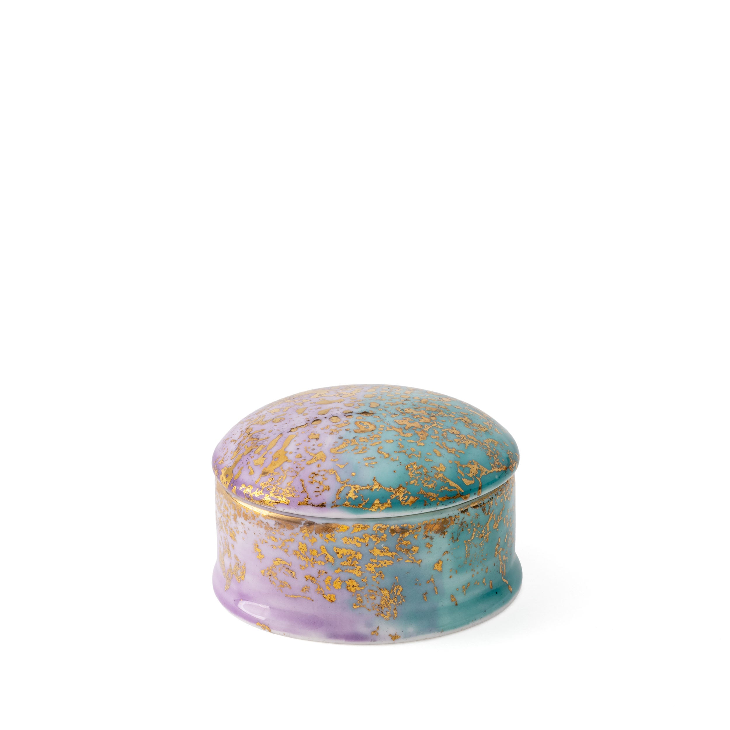 Artemis Purple Blue Round Box