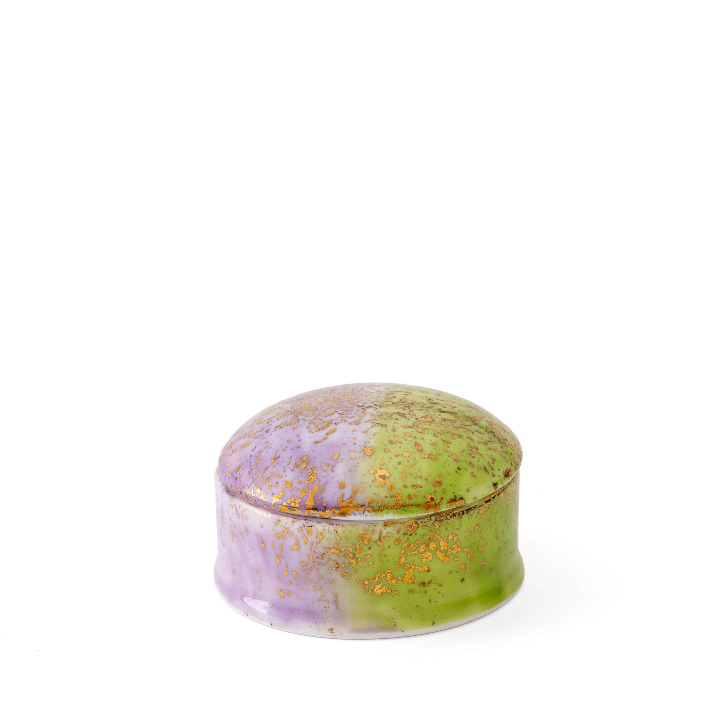 Artemis Purple Blue Round Box