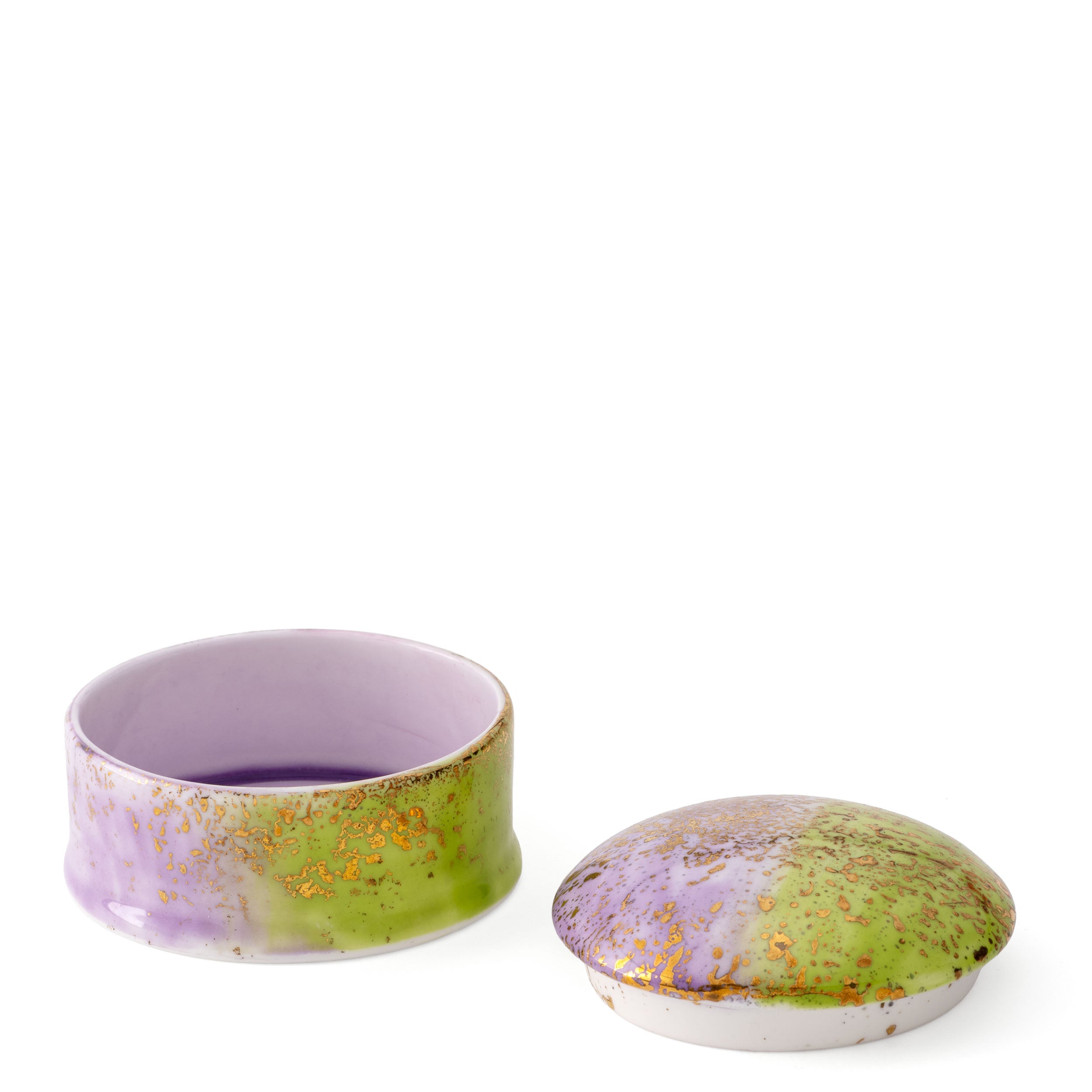 Artemis Purple Blue Round Box
