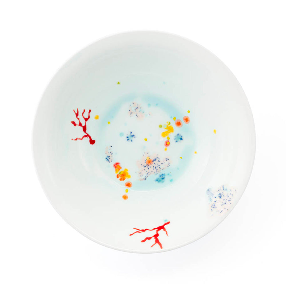 Seabed Blue Salad Bowl