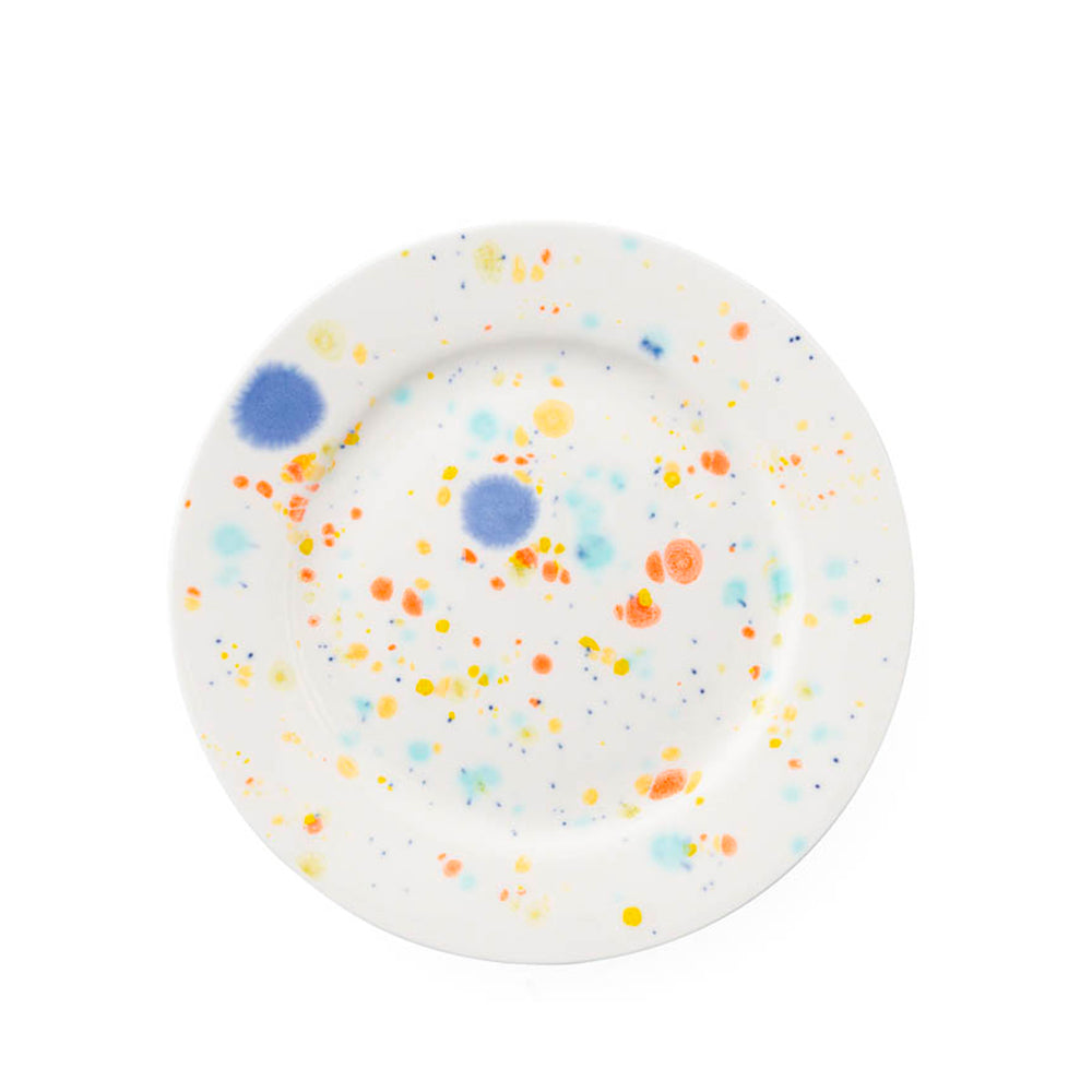 Seabed White Bread Rim Plate