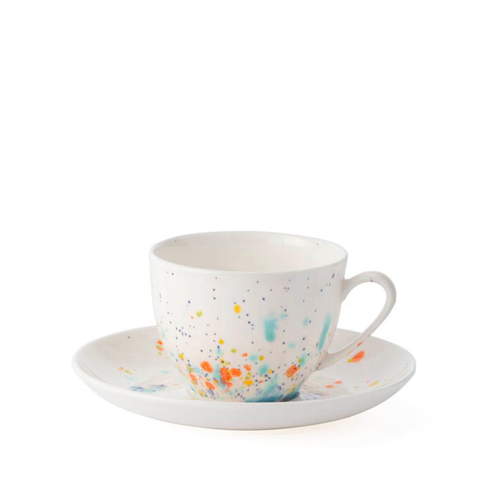 Tazza da tè Seabed White