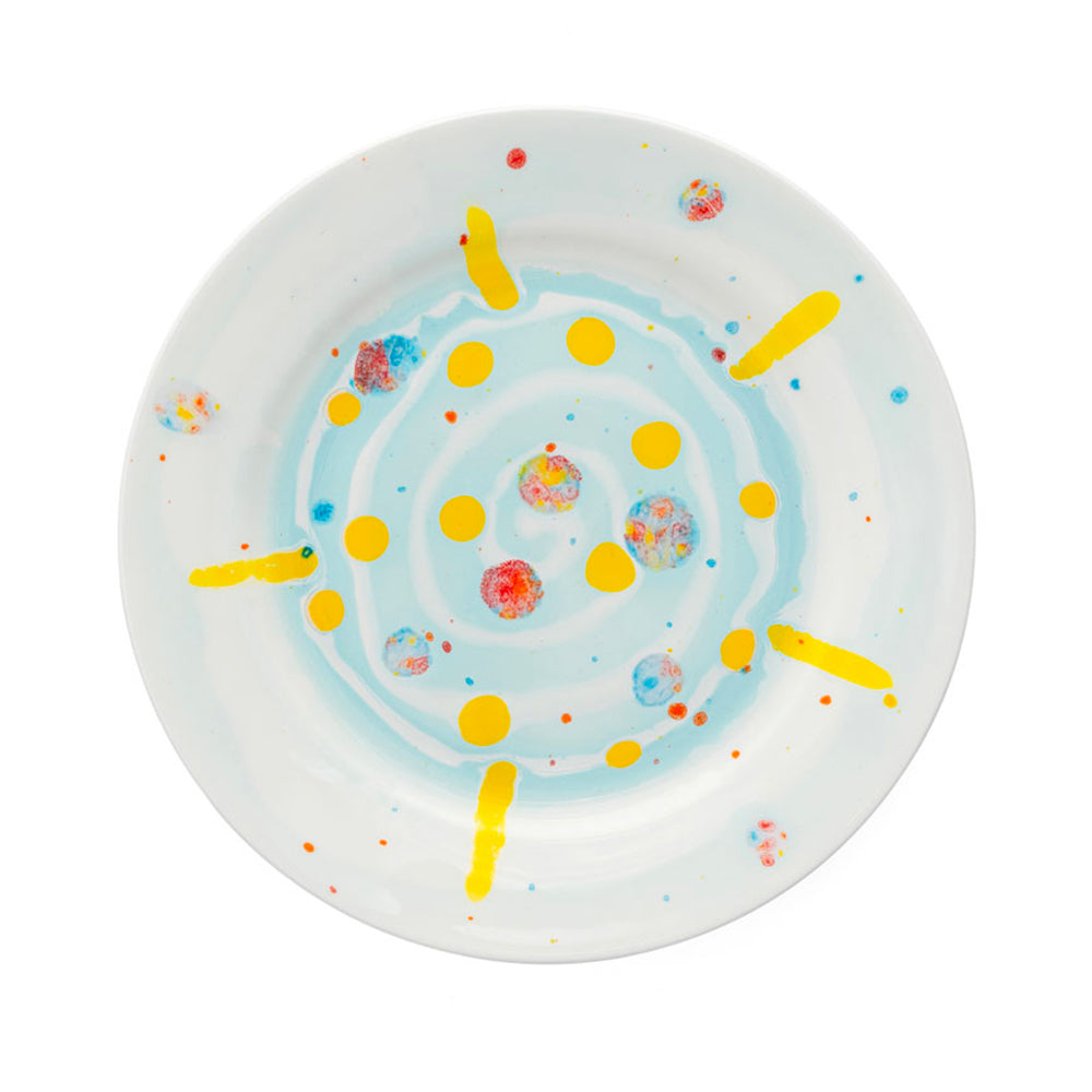 Summer Dessert Rim Plate