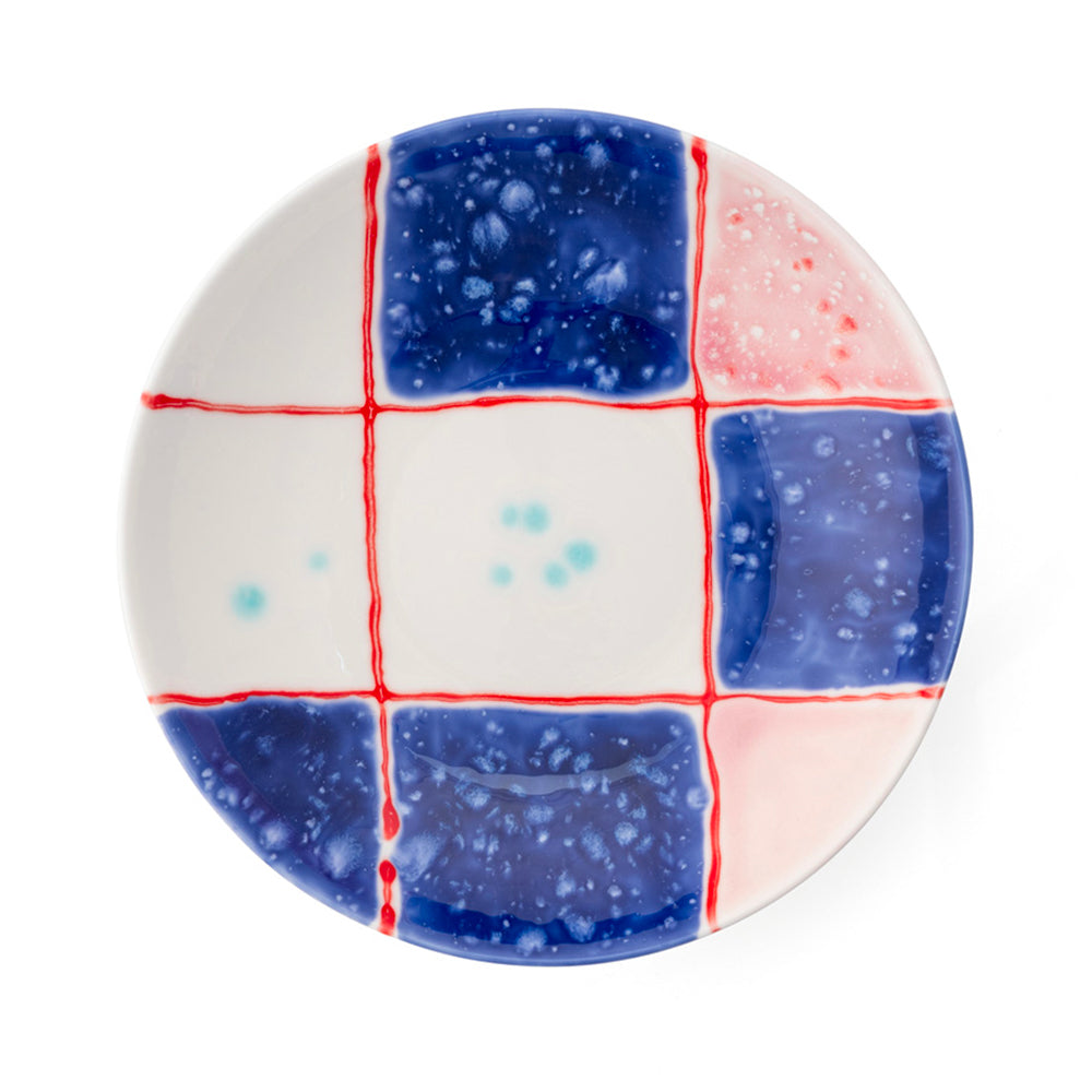 Tartan Soup Coupe Plate