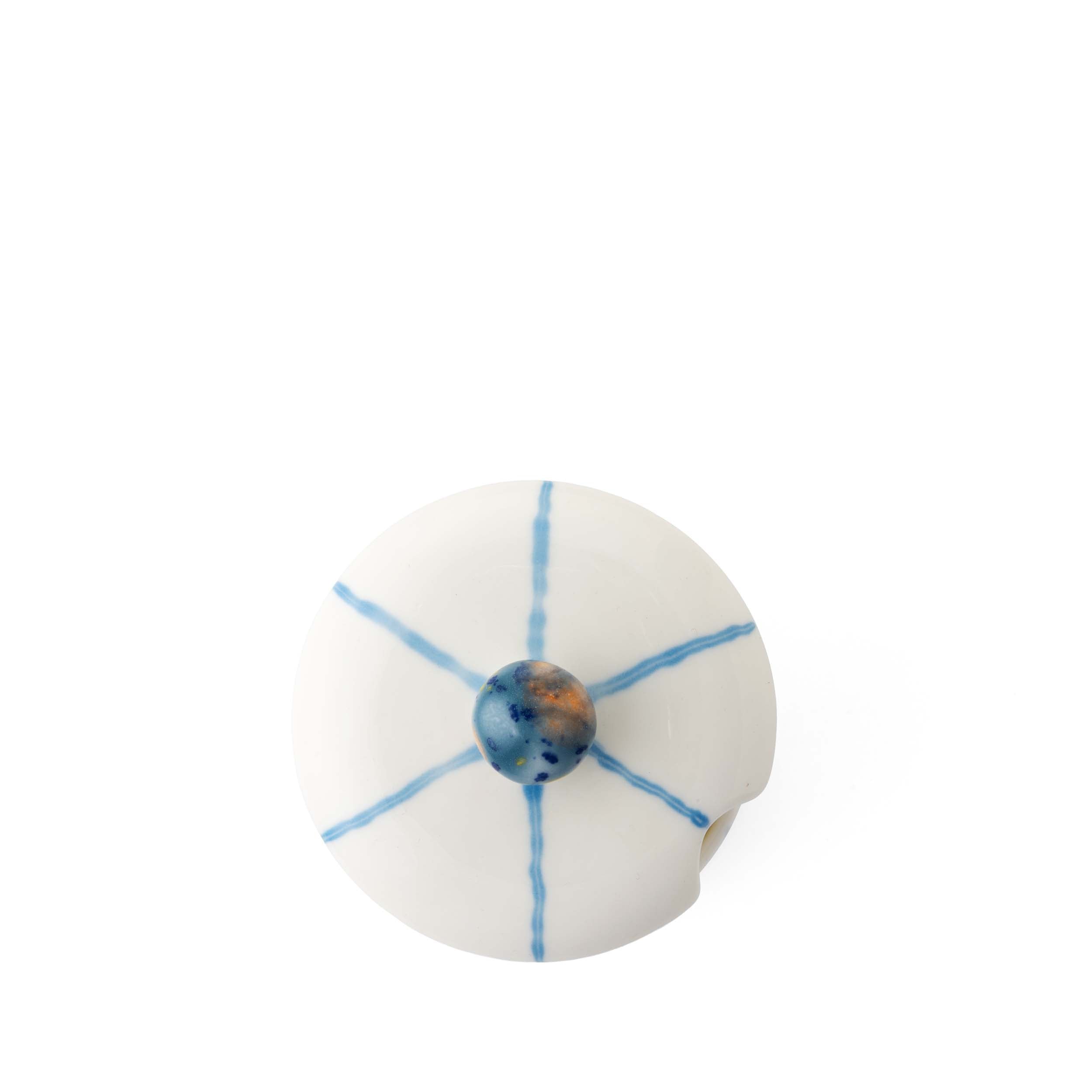 The Net Blue Pot With Lid