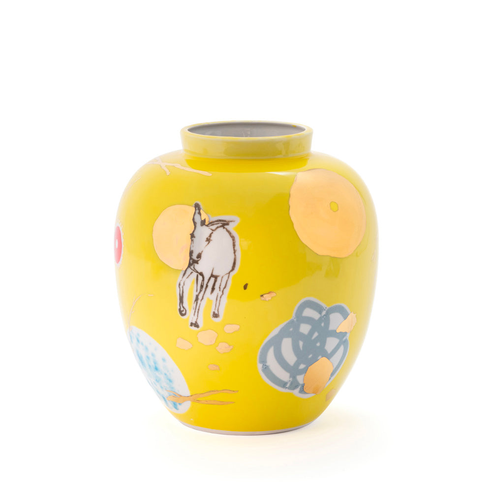 Coral Song Vase Yellow