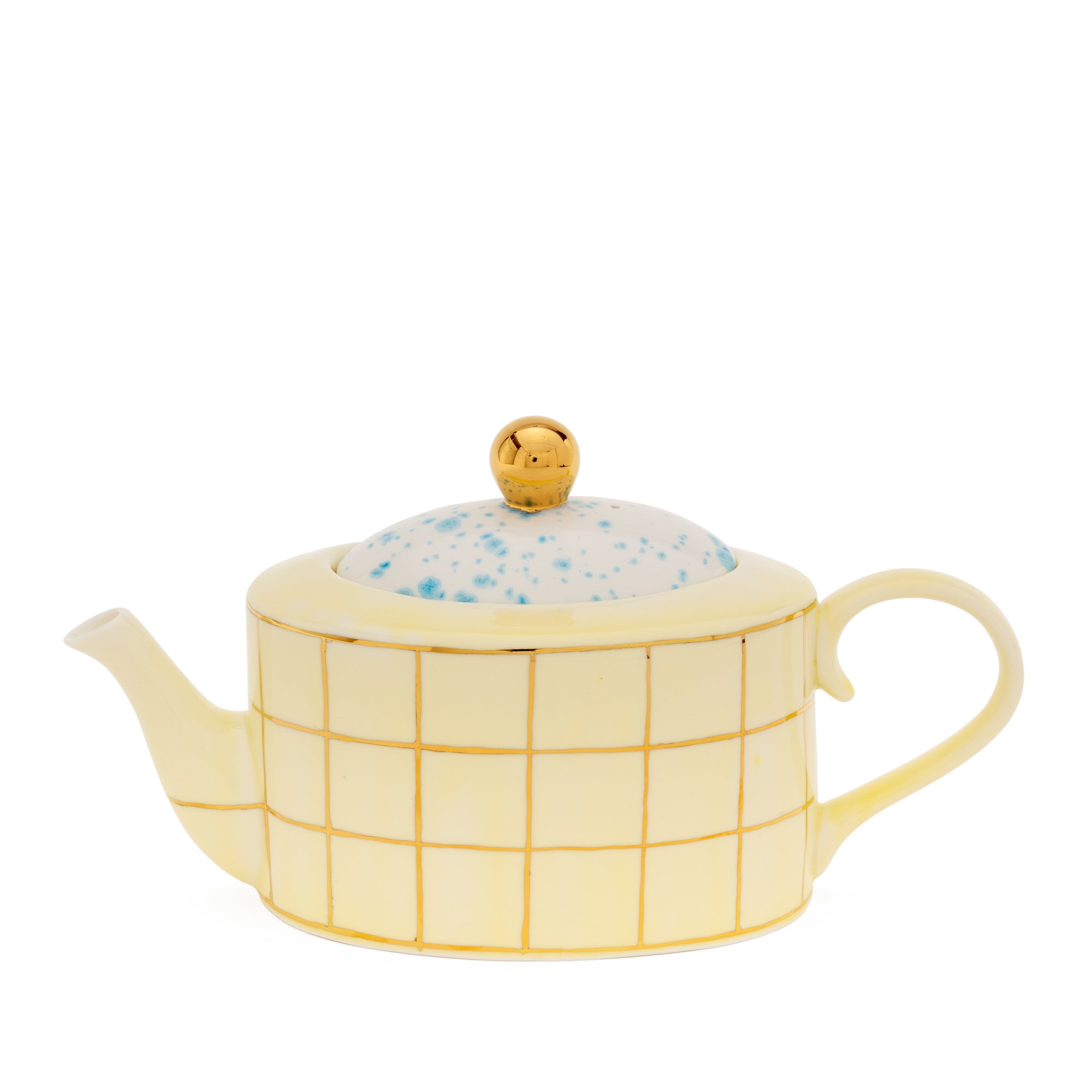 Alpine Yellow Large Teapot