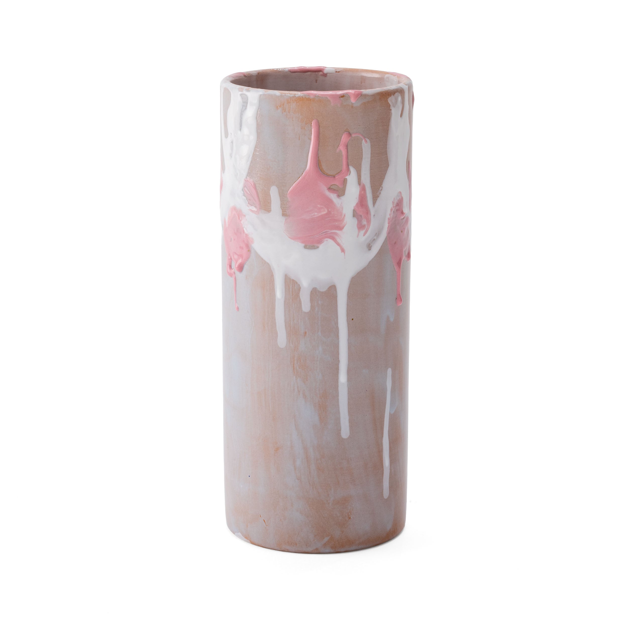 Ceramic Cylinder Vase #3