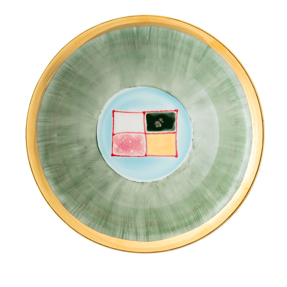 Insalatiera Jade Gold