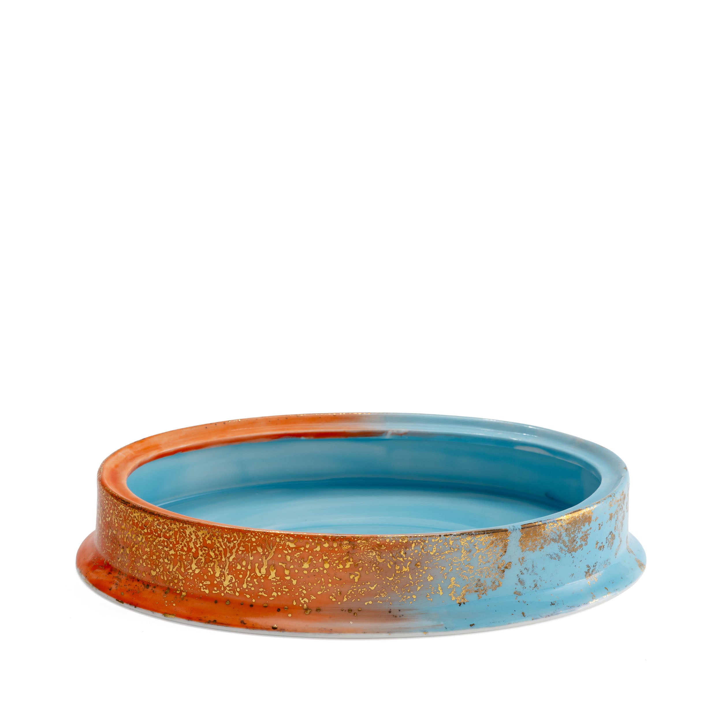 Artemis Orange Blue Oval Box