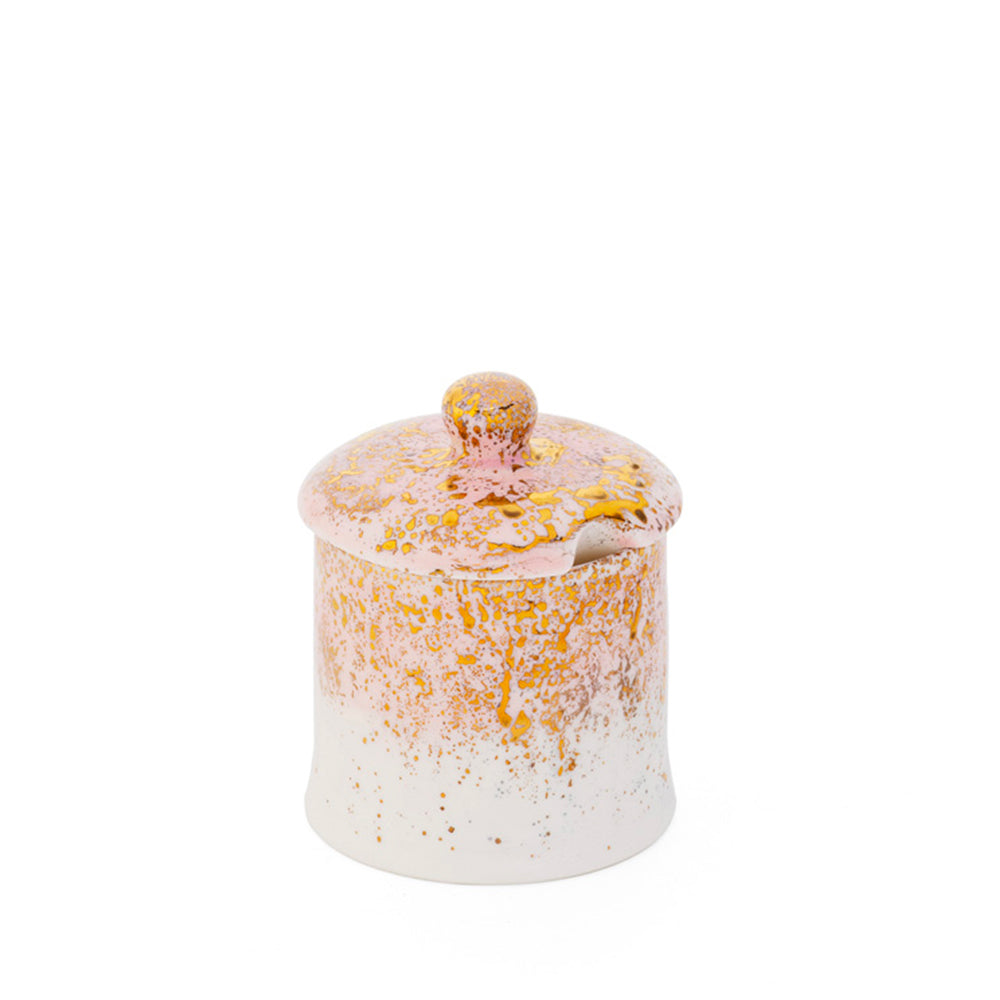 Barattolo con coperchio Golden Ash Pink