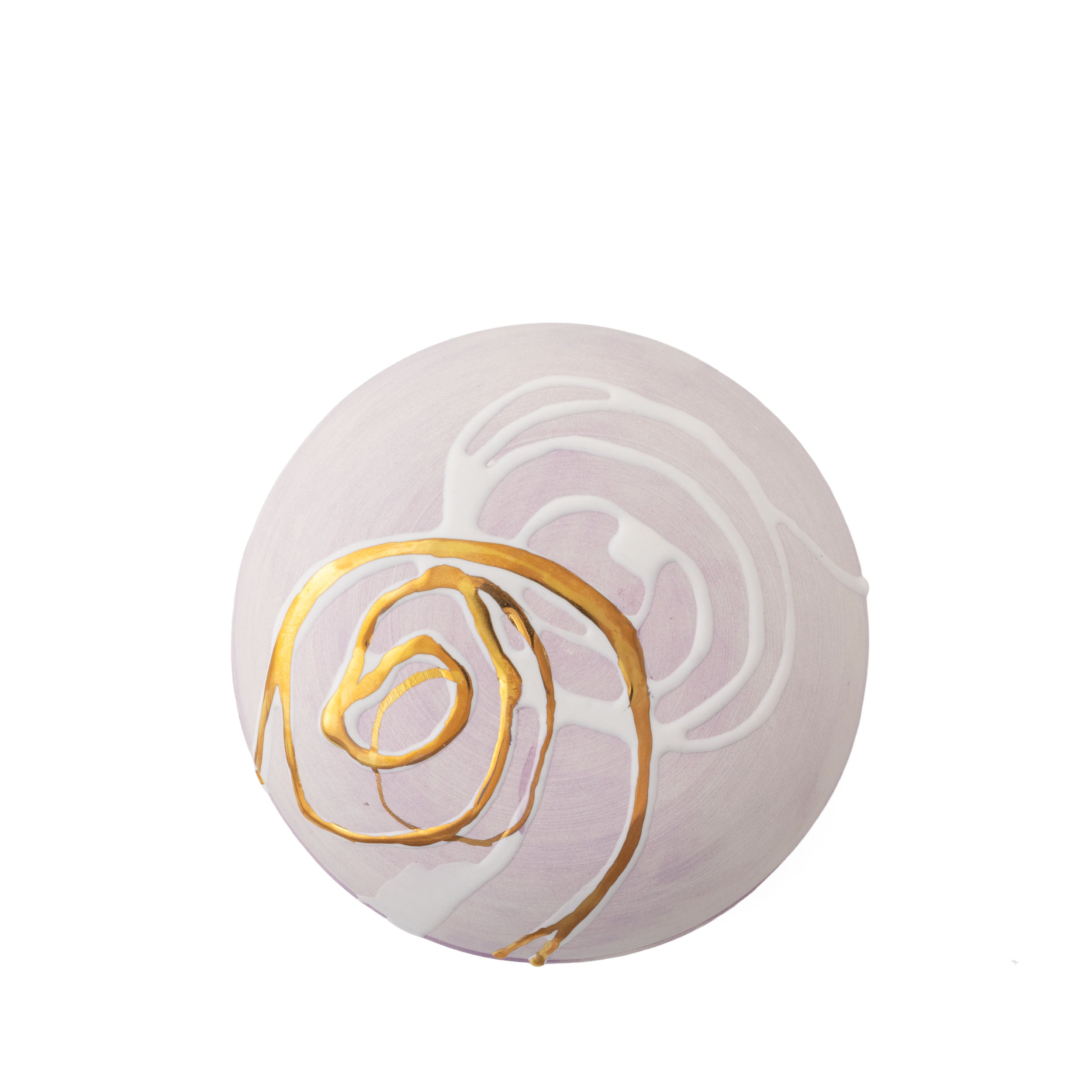 Ceramic Pink Large Round Box
