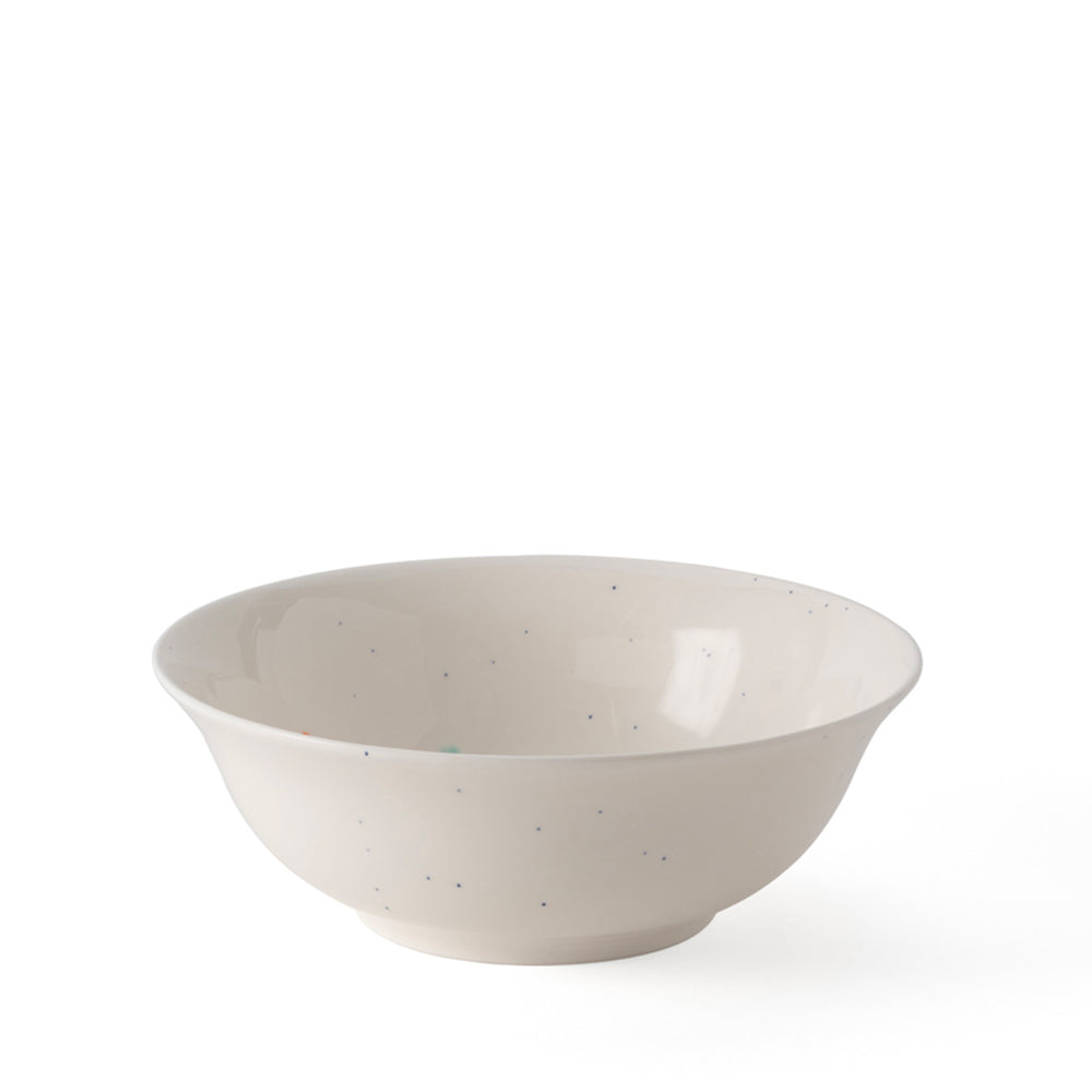 Seabed White Salad Bowl