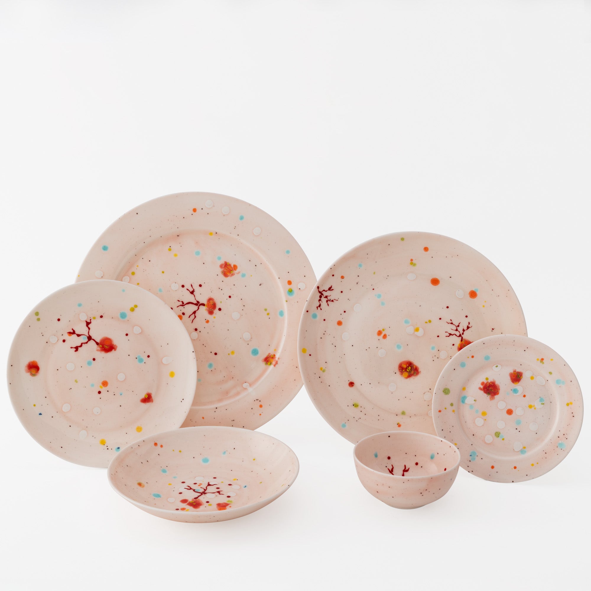 Sottopiatto Seabed Rosa