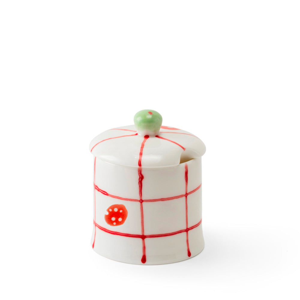The Net Red Pot With Lid